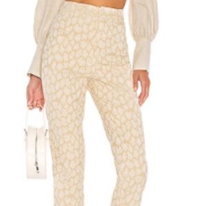 ALBERT PANT IN NEUTRAL LEOPARD